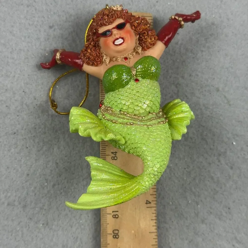 December Diamonds Retired Queen For The Day Mermaid 2012 Glitter 55-90784 Boxed